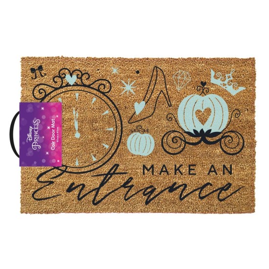 Disney Cinderella Make An Entrance Doormat 40x 60cm