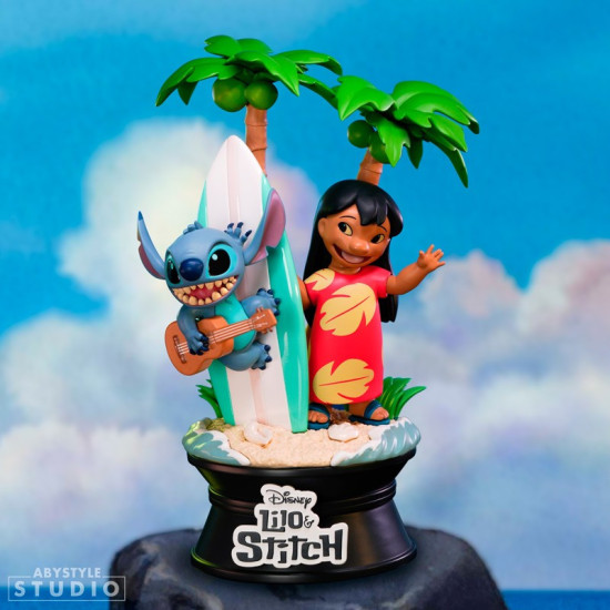 Disney Lilo & Stitch Surfboard Figure