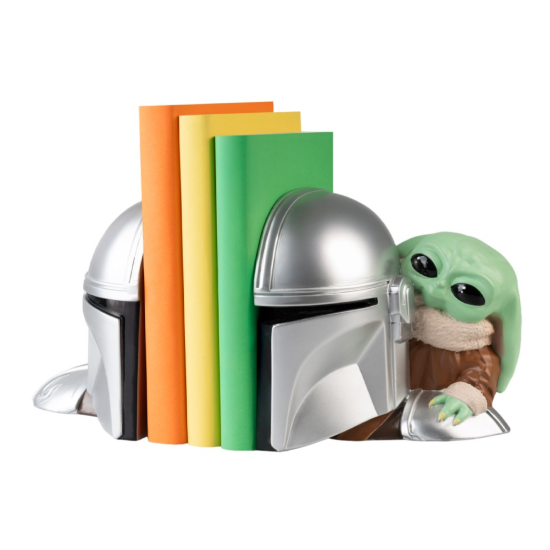 Disney Star Wars The Mandalorian And Grogu Bookends