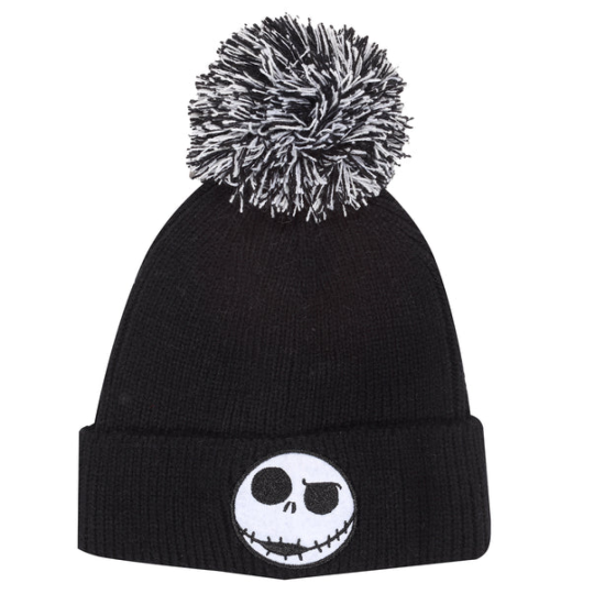 Disney The Nightmare Before Christmas Jack Face Badge Beanie