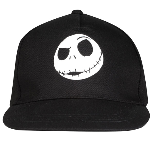 Disney The Nightmare Before Christmas Jack Rubber Face Badge Cap
