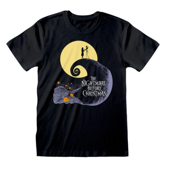 Disney The Nightmare Before Christmas Silhouette T Shirt XL