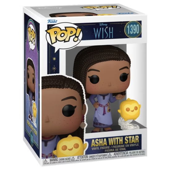 Funko Pop Disney Wish Asha With Star