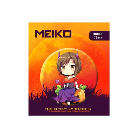 Hatsune Miku Pin Badge Halloween Limited Edition Meiko