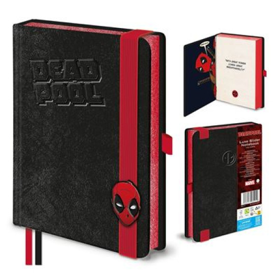 Marvel Deadpool Luxe Slider Notebook