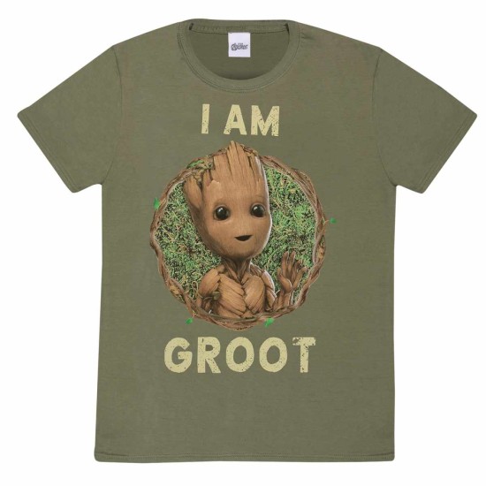 Marvel T Shirt I Am Groot Small