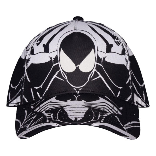 Marvel Spider-Man Baseball Cap Black & White All-over-Print