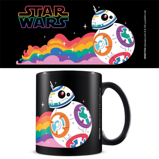 Star Wars Pride BB-8 Rainbow Mug