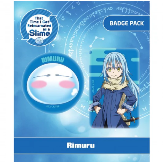 That Time I Got Reincarnated As A Slime Rimuru Badge Pack