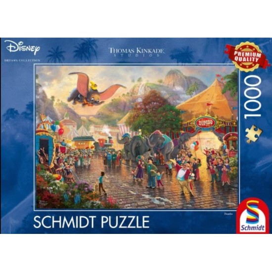 Thomas Kinkade Disney Dumbo Puzzle 1000 pcs
